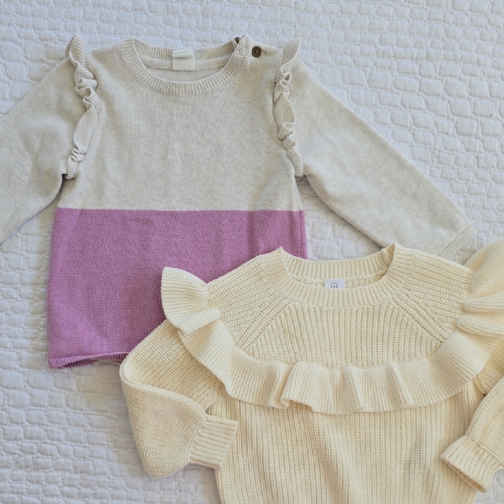 Baby Girl Sweater Bundle